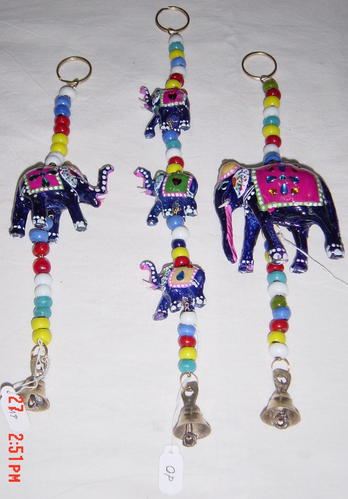 Manufacturers Exporters and Wholesale Suppliers of Meena Elephant Beads Hanging Jaipur Rajasthan